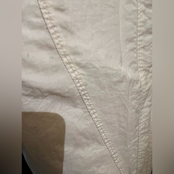 VTG Mens XL Adidas Zip Up Jacket RARE! Vintage! Cream Off White Zebra - Picture 5 of 5